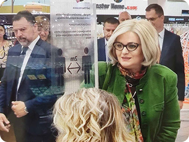 Payment of tax by DinaCard at Treasury Administration counters